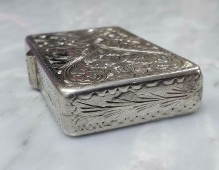 Zippo Lighter (May 2013) with Vintage 800 Silver Case 10 - H1443 3