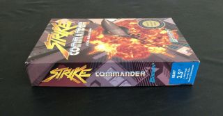 Strike Commander • PC BIG BOX IBM 3.  5 