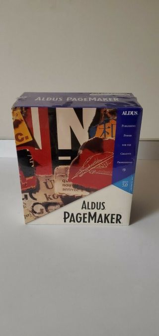 Vintage Aldus Pagemaker Version 5.  0 For Windows -