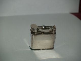 Vintage Sterling Silver Lift Arm Fluid Cigarette Lighter