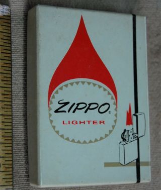 Vintage 1970’s Zippo Lighter With Brush Finish & Neca