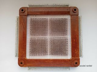 Vintage Soviet Ferrite Magnetic Core Memory Module Saratov - 2 PDP Computer A, 2