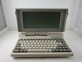 Vintage Toshiba T1200 Laptop Computer Rare Floppy No Power Cable