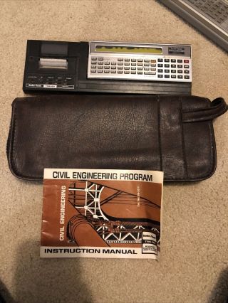 Radioshack Trs 80 Pocket Computer Printer Cassette Interface In Case 3