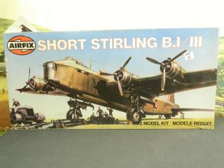 1/72 Kit Vintage 1981 Airfix No.  906002 Short Stirling B.  I/iii Raf Bomber