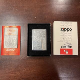 Vintage Venetian Scroll Zippo Cigarette Lighter No 352 Regular