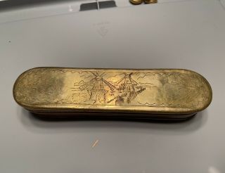 17th/18th Century Dutch Brass And Copper Tobacco Box