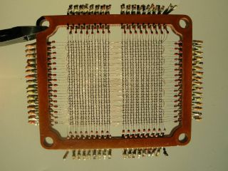 Rar Ussr Soviet Russian Magnetic Ferrite Core Memory Plate 1024 B 1970s Elbrus 1
