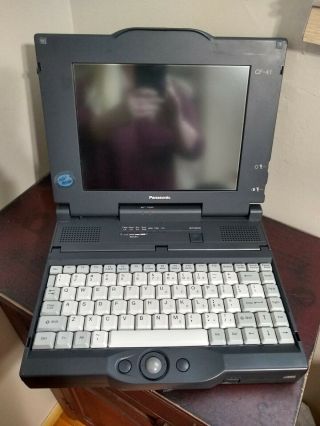 Vintage Panasonic Cf - 41 Laptop Computer