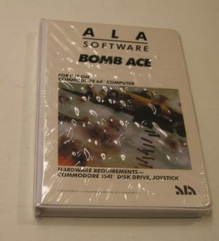 Very Rare Game,  Bomb Ace By Ala Software For Commodore 64 -