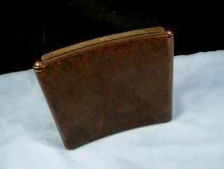 Vintage Art Deco Bakelite Spring Loaded Cigarette Case Pocket Box Springboks