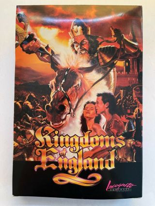 Kingdoms Of England Game By Incognito - 3.  5 " Disk For Commodore Amiga -