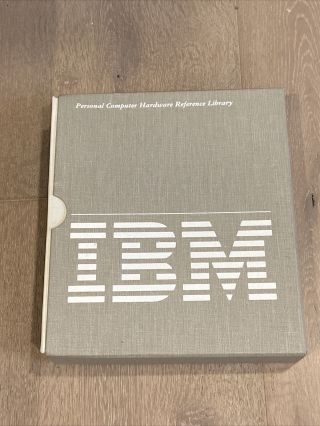 Vintage IBM Personal Computer Hardware MS Dos Binder With Sleeve 2