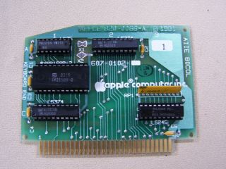 Apple Iie 80 Column Text Expansion Card 820 - 0066 - A Vintage Memory Ram Board 1981