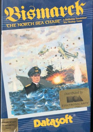 Bismark By Datasoft For Commodore 64/128
