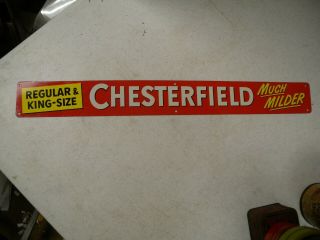 Vintage Adv Chesterfield Cigarettes 
