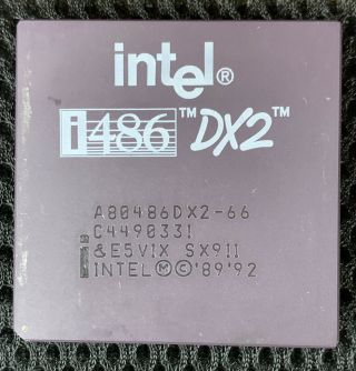 Intel I486 Dx2 66 (sx911)