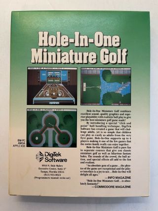 Hole - In - One Miniature Golf Game by DigiTek 3.  5 