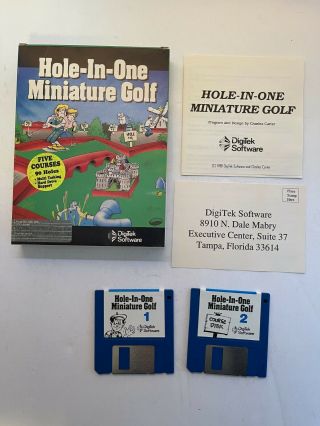 Hole - In - One Miniature Golf Game by DigiTek 3.  5 