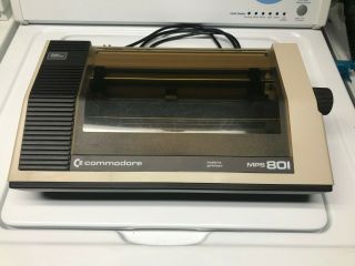 Commodore Mps 801 Dot Matrix Printer