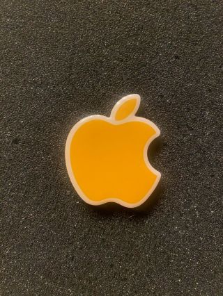 Authentic Apple Logo Magnetic Lapel Pin Only One On Ebay Rare