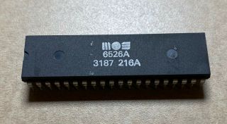 Mos 6526a Cia Chip For Commodore 64/c64/sx64 - & Dc:31/87