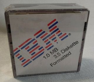 Ibm 1.  0 Mb 3.  5 Diskette 10 Pack Formatted For Ibm Ps/2 W/ 720kb Or 1.  44 Mb Drive