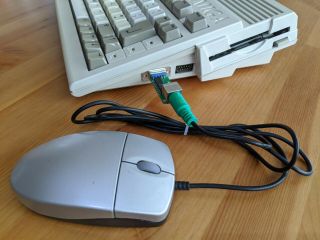 Ps/2 To Amiga 500 600 1200 2000 3000 4000 Mouse Adapter Converter Ps2