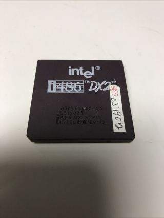 Intel 486 Dx2 A80486dx2 - 66 66mhz Cpu Processor