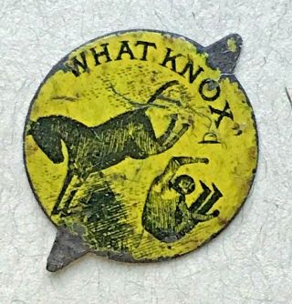 What Knox Tobacco Tag,  Tags,  Mule