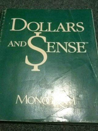 Dollars And Sense,  Vintage Macintosh Software,  Manuals And Disk