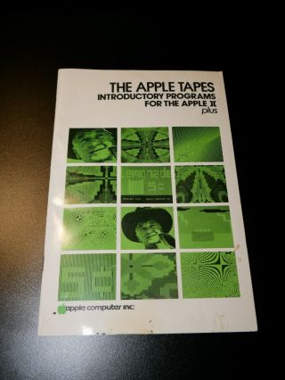 The Apple Tapes Introductory Programs For The Apple Ii Plus Booklet