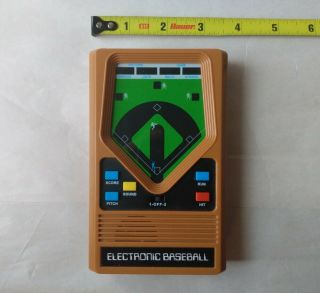 Mattel Baseball Vintage Electronic Handheld Tabletop Video Game 3