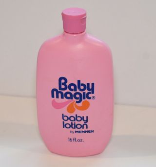 Vintage Baby Magic Baby Lotion 16 Oz By Mennen