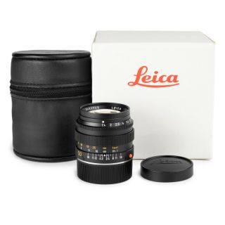 Leica 50mm F1/4 Summilux - M Late Ii With Leica Box In Exc,