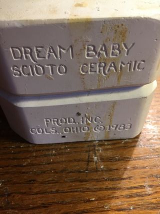 Vintage Ceramic Porcelain Dream Baby Doll Head Scioto Mold