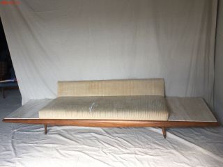 Vintage Adrian Pearsall Craft Associates Sofa 889 - S Authentic Marble End Tables