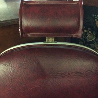 Vintage Barber Shop Chair by Emil J.  Paidar Chigago 6
