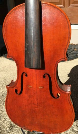 Wonderful Old French Violin By Joseph Vautrin 1919