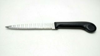 Vintage Revere Ware 5 " Stainless Steel Knife Black Made In Hong Kong