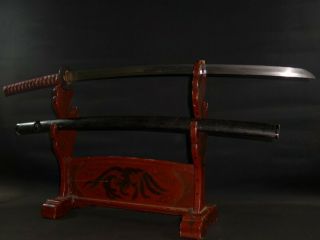 Katana (sword) W/koshirae : Edo : 40 × 25.  3 " 1.  11kg