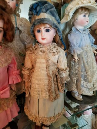 circa 1870 Bebe Jumeau Antique French Doll /Depose Tete Jumeau Size 7 / 2