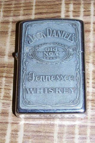 Jack Daniel’s Old No.  7 Tennessee Whiskey Zippo Cigarette Lighter Whisky Bourbon