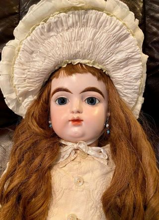 35 " Francois Gaultier With Clothes.  Large French Antique Doll