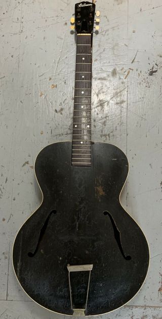 Vintage 1930’s Gibson L - 30 Archtop 6 String Guitar For Restoration