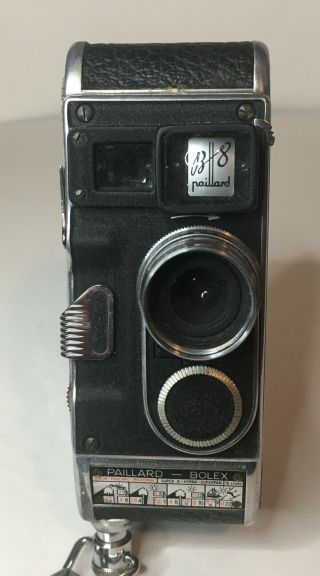 Vintage Paillard Bolex B8 8mm Movie Film Camera
