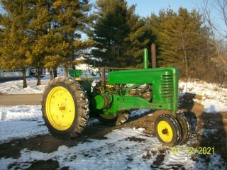 1949 John Deere A Antique Tractor farmall allis oliver b g h d 2