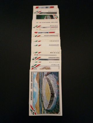 73 Images Sticker Panini Football World Cup Mexico 86 Sans Double
