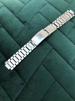 Vintage Omega Speedmaster 1965 7912 Stretch Link Bracelet With Aftermarket 19mm