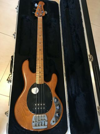 Vintage Music Man Stingray 1978 Bass With Nordstrand Mm4.  2 And Pickup
